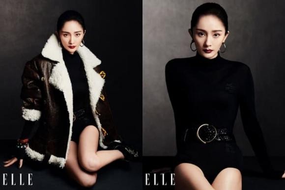 Thời gian gần đây nhờ sử dụng liệu trình mà tóc của Dương Mịch đã dày hơn trước. Ảnh: Internet