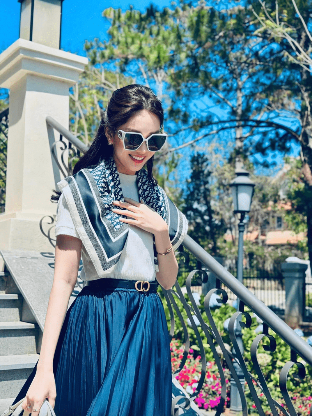 Hoa hậu Đặng Thu Thảo ngày càng thăng hạng nhan sắc, đúng chuẩn phu nhân chốn hào môn. Ảnh: Facebook