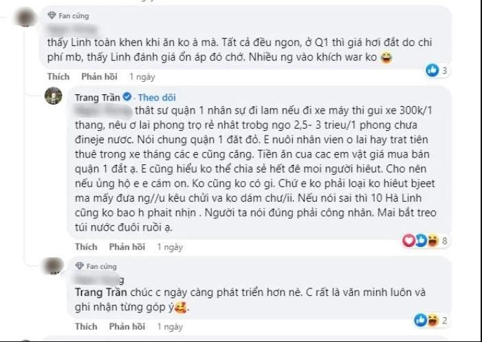 'Chiến thần review' Hà Linh nói đến bún đậu Trang Khàn, chủ quán phản ứng đầy bất ngờ 7 'Chiến thần review' Hà Linh nói đến bún đậu Trang Khàn, chủ quán phản ứng đầy bất ngờ 7