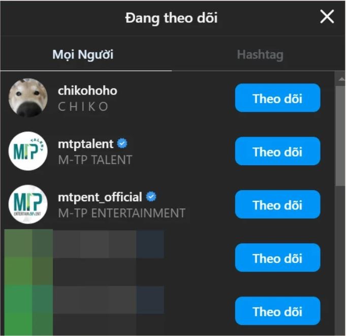 Thẳng tay unfollow Hải Tú, Sơn Tùng M-TP gia nhập hội 'chỉ theo dõi mình em', danh tính mới bất ngờ 2 Thẳng tay unfollow Hải Tú, Sơn Tùng M-TP gia nhập hội 'chỉ theo dõi mình em', danh tính mới bất ngờ 2
