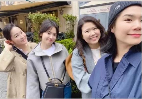 Hình ảnh của Song Hye Kyo trong bức hình của stylist. Ảnh: Internet Hình ảnh của Song Hye Kyo trong bức hình của stylist. Ảnh: Internet