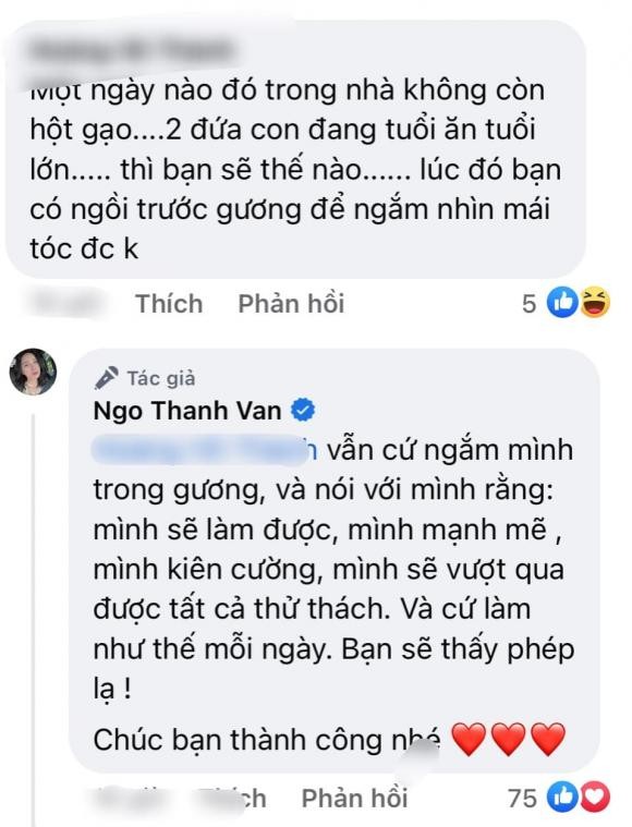 Ngô Thanh Vân đáp trả cực gắt sau khi bị nhắc nhở chuyện cơm áo gạo tiền - Ảnh 2 Ngô Thanh Vân đáp trả cực gắt sau khi bị nhắc nhở chuyện cơm áo gạo tiền - Ảnh 2