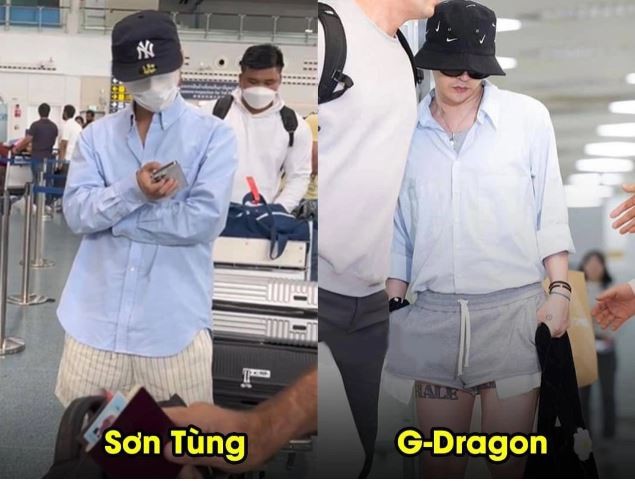 Hình ảnh mới đây của Sơn Tùng khiến nhiều người xôn xao vì quá giống với G-Dragon. Ảnh: Facebook Hình ảnh mới đây của Sơn Tùng khiến nhiều người xôn xao vì quá giống với G-Dragon. Ảnh: Facebook