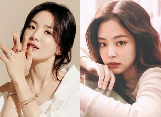 Song Hye Kyo và Jennie của nhóm BLACKPINK lọt TOP những nghệ sĩ 'dễ yêu' nhất của Kbiz. Ảnh: Internet Song Hye Kyo và Jennie của nhóm BLACKPINK lọt TOP những nghệ sĩ 'dễ yêu' nhất của Kbiz. Ảnh: Internet