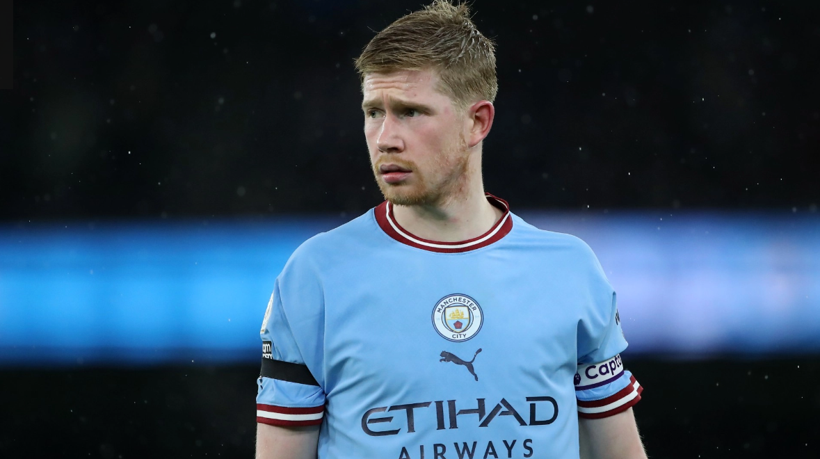 Thiếu vắng nhạc trưởng Kevin De Bruyne, Man City nhiều khả năng sẽ gặp khó trong việc khoan thủng mành lưới của RB Leipzig. Ảnh: Getty