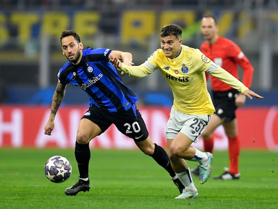 Tiền vệ của Inter có trận đấu đẳng cấp. Ảnh: Reuters