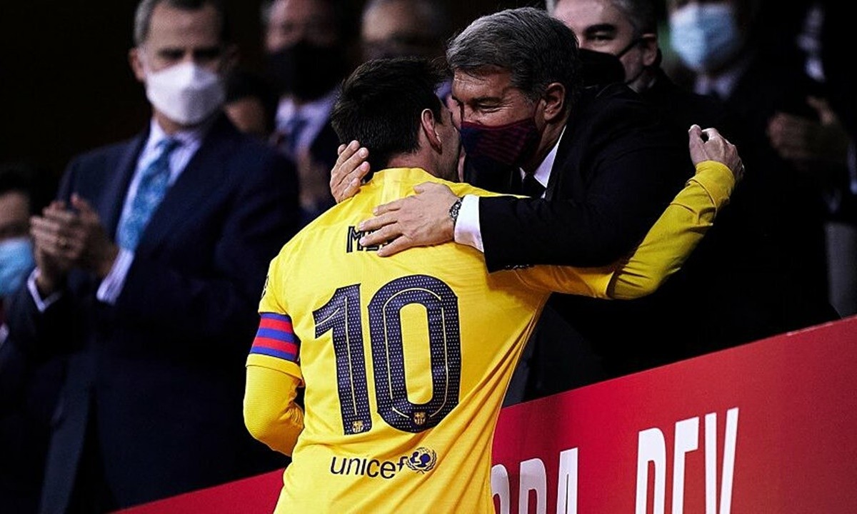 Từ ngày Messi ra đi, Barca thi đấu không tốt ở đấu trường châu Âu. Ảnh: Getty