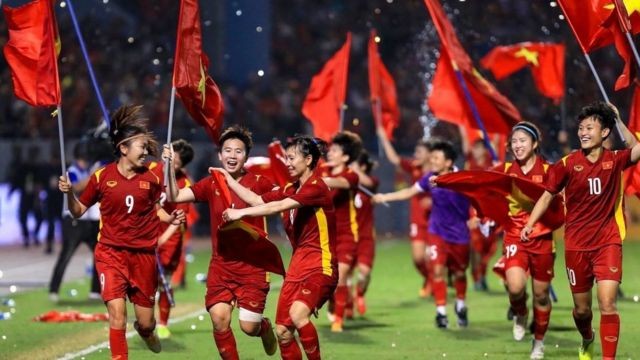 Báo Châu Á sợ tuyển nữ Việt Nam phải vào lưới nhặt bóng nhiều lần ở kỳ World Cup sắp tới. Ảnh: AFC Báo Châu Á sợ tuyển nữ Việt Nam phải vào lưới nhặt bóng nhiều lần ở kỳ World Cup sắp tới. Ảnh: AFC