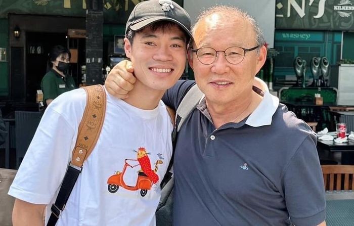 Seoul E-Land xác nhận HLV Park Hang Seo sẽ dự khán trong trận đấu sắp tới và đây là nguồn động viên tinh thần cực lớn cho Văn Toàn. Ảnh: CLB