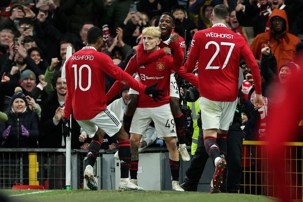 Các cầu thủ Man United đang thi đấu ấn tượng ở giai đoạn vừa qua và khiến người hâm mộ mơ về cú ăn 4 ở mùa giải năm nay. Ảnh: Getty Các cầu thủ Man United đang thi đấu ấn tượng ở giai đoạn vừa qua và khiến người hâm mộ mơ về cú ăn 4 ở mùa giải năm nay. Ảnh: Getty