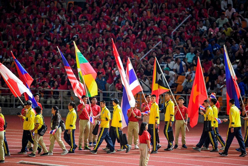 Chỉ còn hơn 1 tháng nữa là SEA Games 32 sẽ chính thức khởi tranh. Ảnh: Internet
