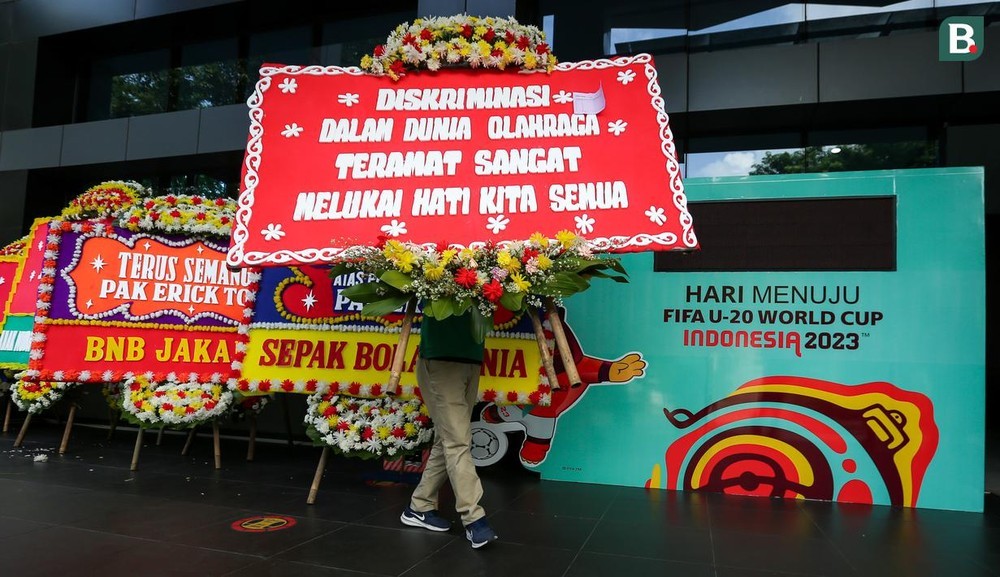 Bị tước quyền đăng cai, Indonesia 'để tang' U20 World Cup 2 Bị tước quyền đăng cai, Indonesia 'để tang' U20 World Cup 2