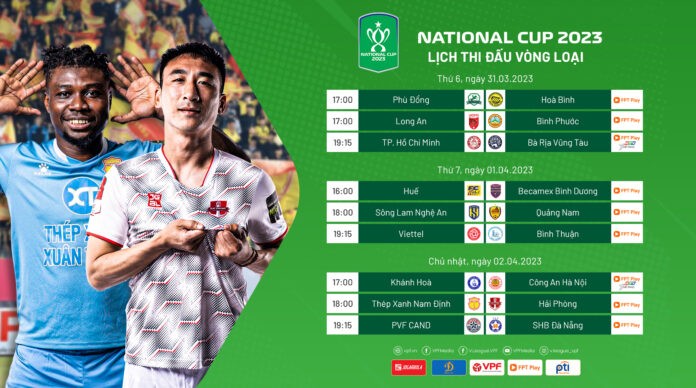 Các trận đấu vòng loại Cúp Quốc gia 2023. Ảnh: VPF Các trận đấu vòng loại Cúp Quốc gia 2023. Ảnh: VPF