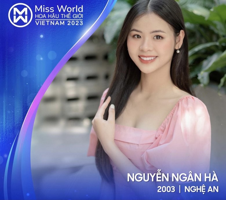 Ban tổ chức Hoa hậu Thế giới Việt Nam (Miss World Vietnam 2023) đã chia sẻ hồ sơ dự thi của nữ sinh Nguyễn Ngân Hà (sinh năm 2003, quê Nghệ An). Ngay lập tức, Ngân Hà gây được sự chú ý bởi hồ sơ khủng.