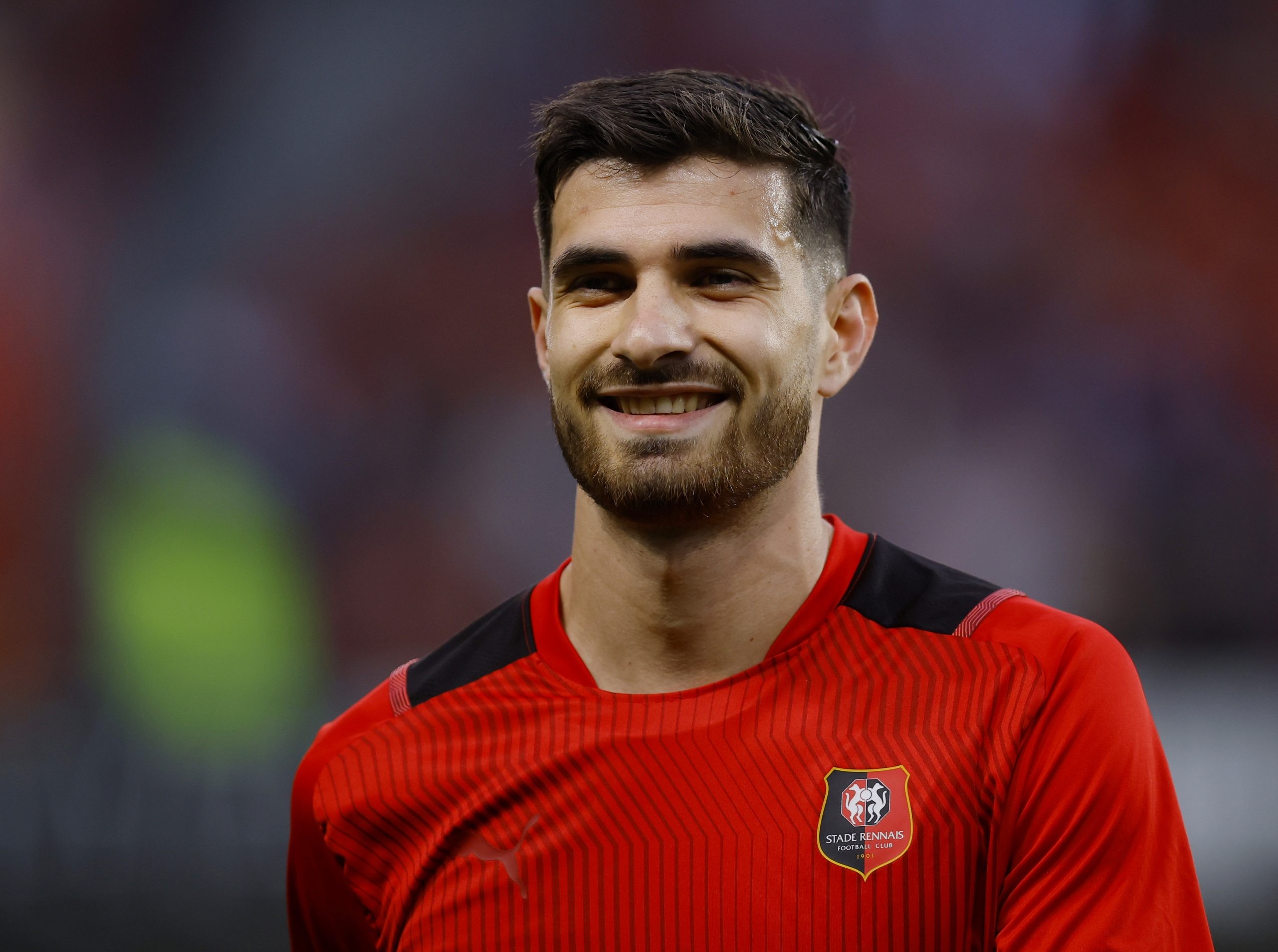 3. Martin Terrier – Rennes: Xếp trên nhiều cầu thủ nổi tiếng khác chính là cái tên Terrie - cầu thủ đa năng của Rennes. Tiếp nối mùa giải 2021/22 bùng nổ, tiền đạo người Pháp đang tạo nên một mùa giải ấn tượng khác và là mục tiêu theo đuổi của nhiều đội bóng hàng đầu châu Âu.