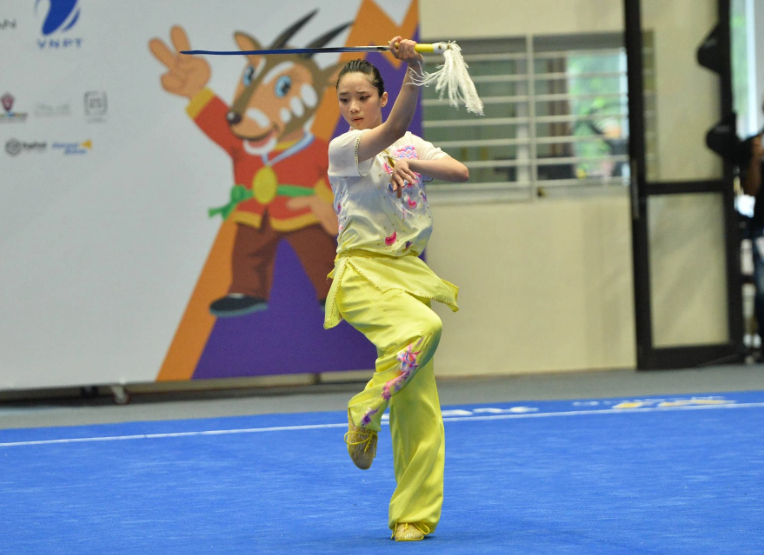 'Bản thân tôi đã rất sẵn sàng và nóng lòng được sang Campuchia sớm nhất có thể để bước vào thi tài ở SEA Games 32', Thúy Vi nói.