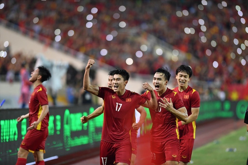 Nhâm Mạnh Dũng kỳ vọng U22 Việt Nam. Ảnh: V.T