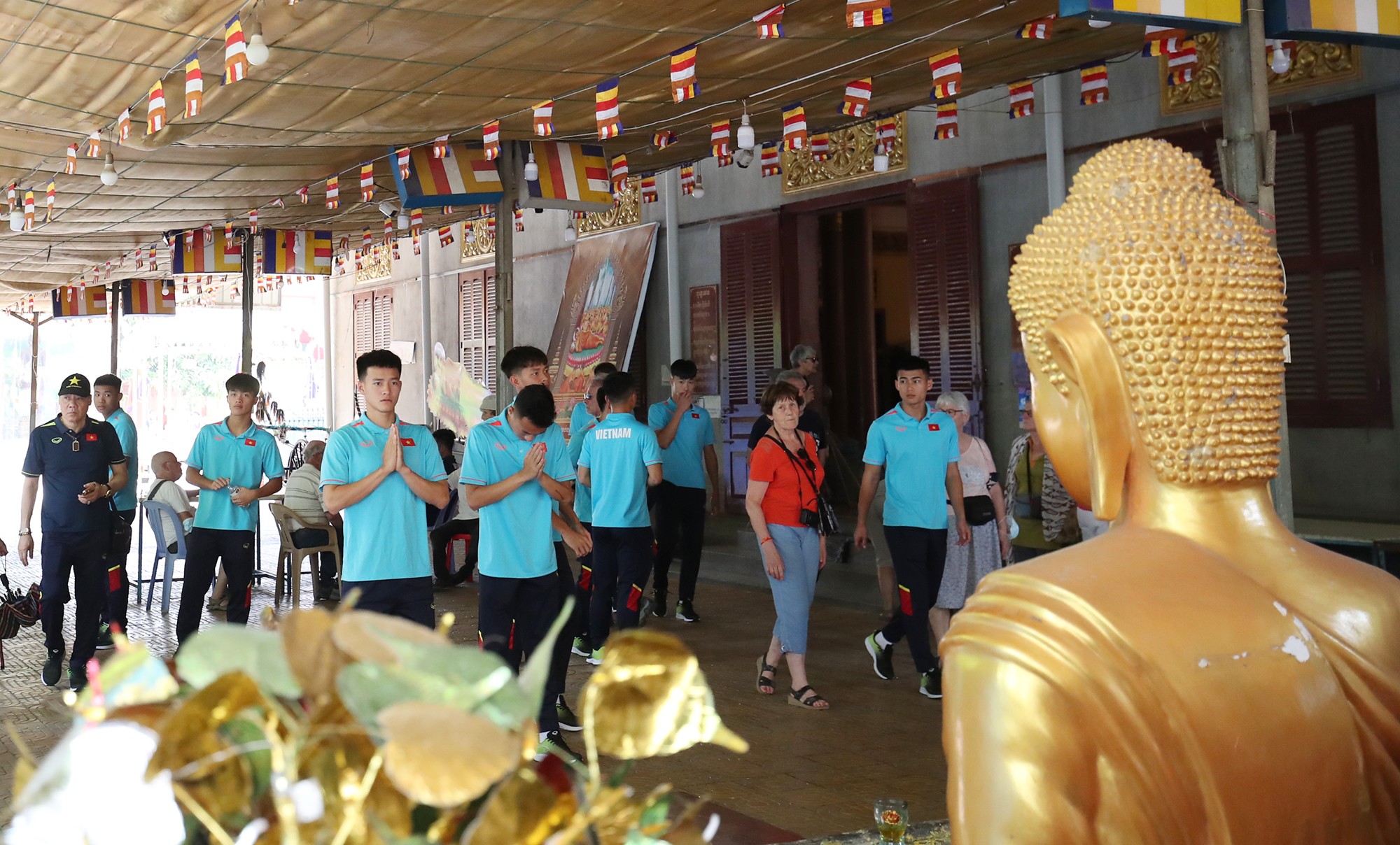 Ở trận đấu đầu tiên, U22 Việt Nam sẽ đối đầu với U22 Lào.