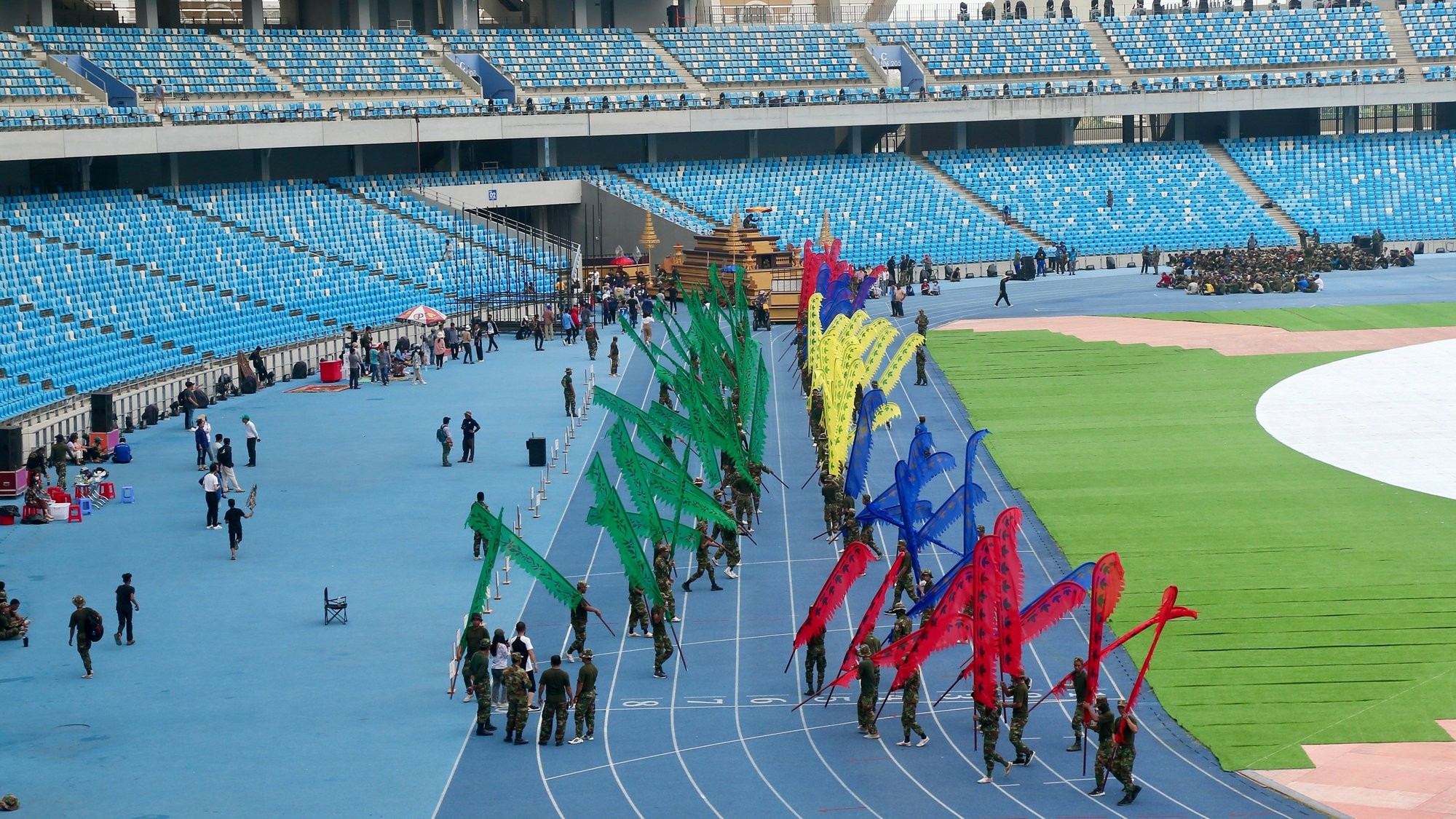 Được biết đây được xem là thủ phủ của SEA Games 32 khi tổ chức buổi lễ khai mạc, bế mạc và hầu hết các môn thi đấu.