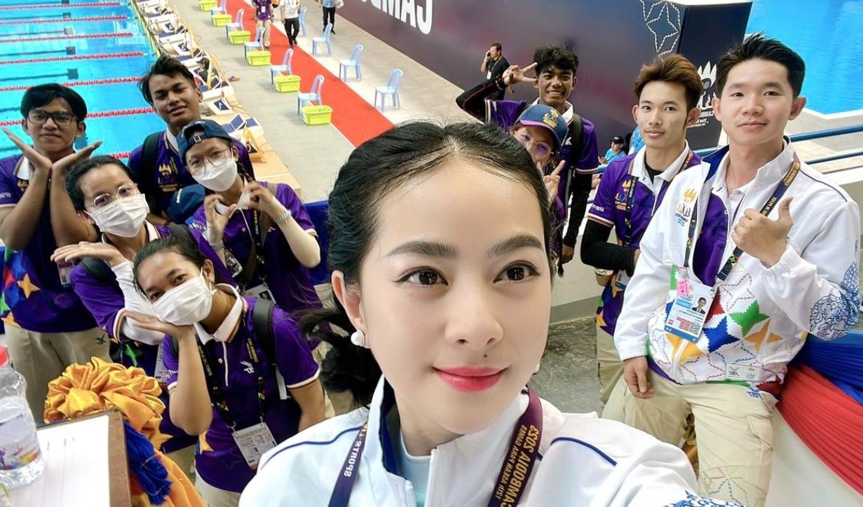 Nhiệm vụ của cô là hỗ trợ các đội thi đấu và cùng ban tổ chức SEA Games trao huy chương cho các VĐV có thành tích tốt nhất.