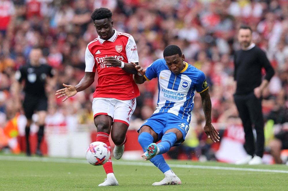 5. Chỉ có 2 đội thắng 3 trận trở lên ở Ngoại hạng Anh trước Arsenal tại Emirates kể từ đầu mùa 2017/18, đó là Man City (6) và Brighton (3).