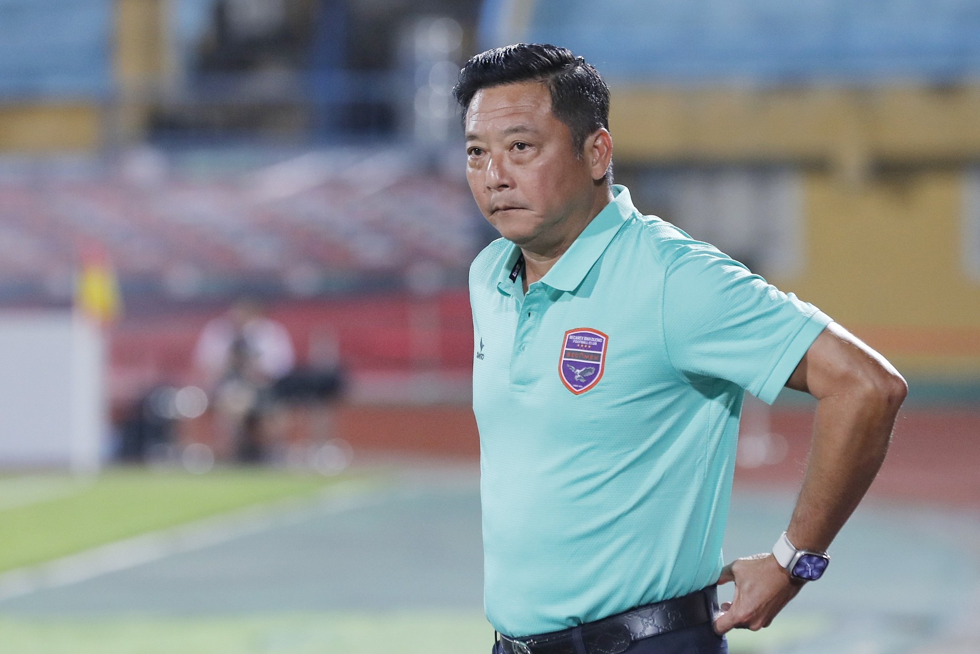 Ông Đức cho rằng thể lực là vấn đề của Bình Dương. Ảnh: Thanh Niên