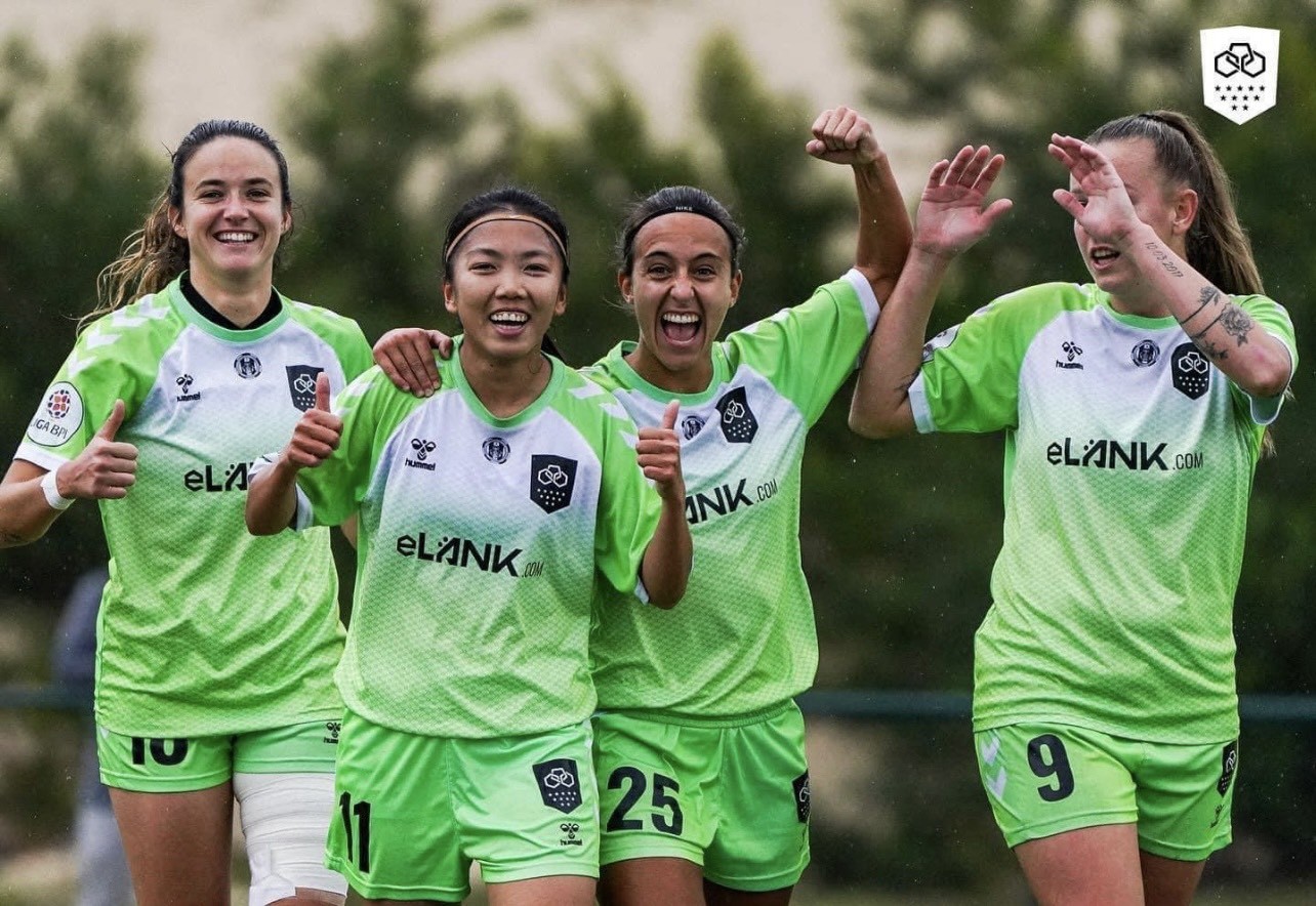 Huỳnh Như là cầu thủ duy nhất của Lank FC dự World Cup 2023. Ảnh: CLB