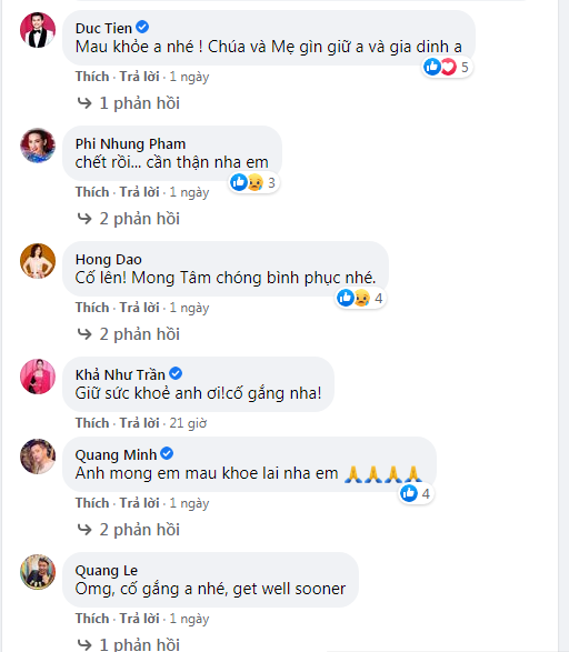 Vừa nhận kết quả dương tính với SARS-CoV-2, chồng ca sĩ Hồng Ngọc tiếp tục báo tin dữ - Ảnh 1 Vừa nhận kết quả dương tính với SARS-CoV-2, chồng ca sĩ Hồng Ngọc tiếp tục báo tin dữ - Ảnh 1