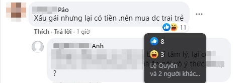 Bị mỉa mai 'xấu gái nhưng có tiền nên mua được trai trẻ', Lệ Quyên đáp trả nhẹ nhàng nhưng đủ sức 'dằn mặt' - Ảnh 3