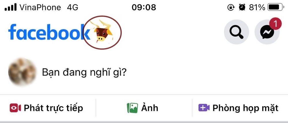 Facebook đã cập nhật nút like đỏ, còn kèm theo cả biểu tượng trâu vàng và hoa đào đúng không khí Tết - Ảnh 3 Facebook đã cập nhật nút like đỏ, còn kèm theo cả biểu tượng trâu vàng và hoa đào đúng không khí Tết - Ảnh 3