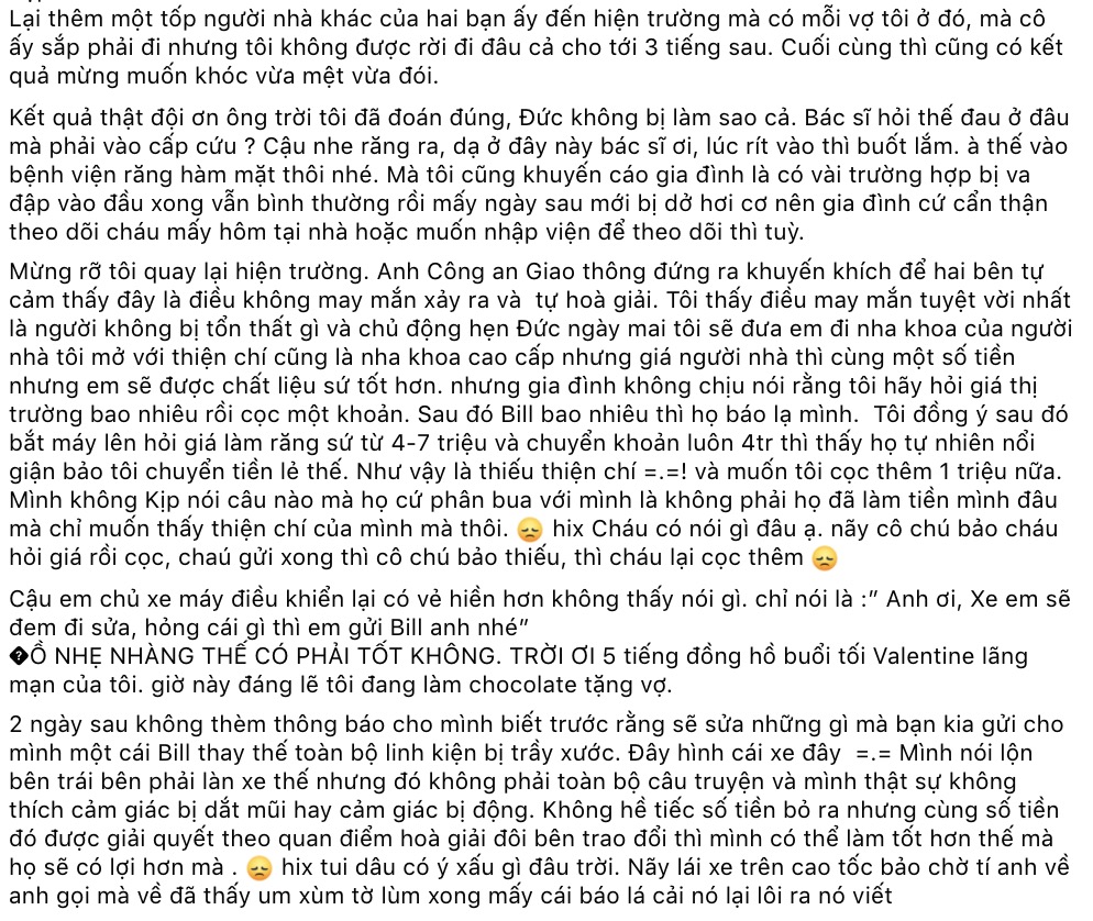 Huỳnh Anh lên tiếng trước thông tin lươn lẹo, trốn bồi thường khi gây tai nạn trên đường  - Ảnh 4