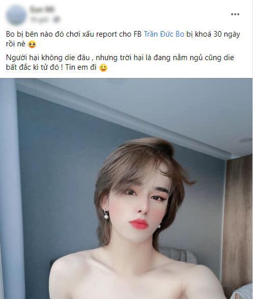 Mất cả tài khoản Tiktok lẫn Facebook, Trần Đức Bo lên tiếng đầy ẩn ý trong khi dân mạng lại hả hê ăn mừng - Ảnh 3 Mất cả tài khoản Tiktok lẫn Facebook, Trần Đức Bo lên tiếng đầy ẩn ý trong khi dân mạng lại hả hê ăn mừng - Ảnh 3