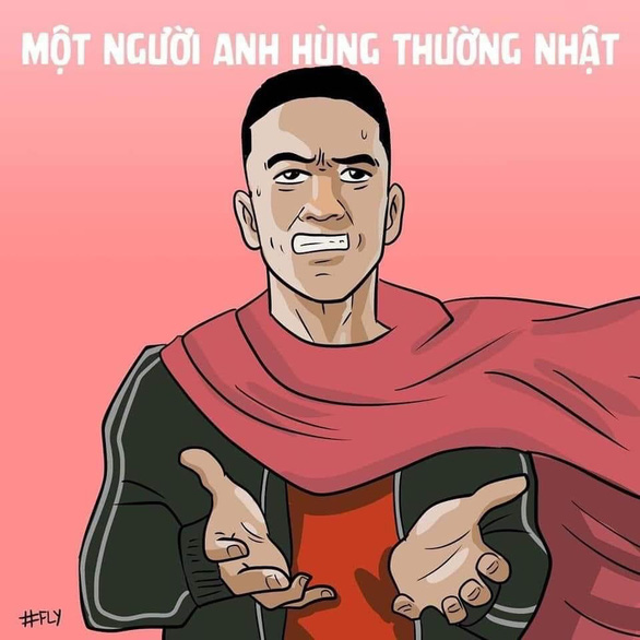 MXH đã có rất nhiều những bức ảnh để vinh danh người hùng ngoài đời thực. Ảnh: Thăng Fly Comics MXH đã có rất nhiều những bức ảnh để vinh danh người hùng ngoài đời thực. Ảnh: Thăng Fly Comics