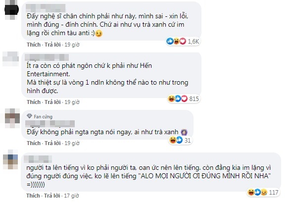 Nhiều ý kiến bày tỏ sự bức xúc với cách xử lý drama clip nóng của Hải Tú và M-TP Entertainment. Ảnh chụp màn hình Nhiều ý kiến bày tỏ sự bức xúc với cách xử lý drama clip nóng của Hải Tú và M-TP Entertainment. Ảnh chụp màn hình