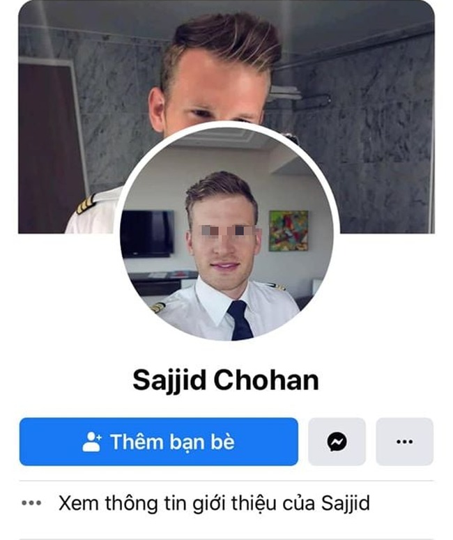 Chân dung một anh chàng phi công người nước ngoài rất thường xuyên bị các đối tượng lấy ảnh để đem đi lừa các quý bà. Ảnh: Internet