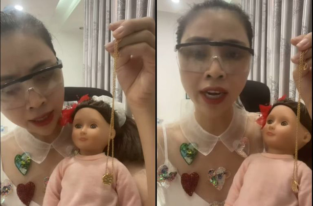 Đoạn clip Thơ Nguyễn xin vía búp bê gây phẫn nộ trong cộng đồng. Ảnh: Internet Đoạn clip Thơ Nguyễn xin vía búp bê gây phẫn nộ trong cộng đồng. Ảnh: Internet
