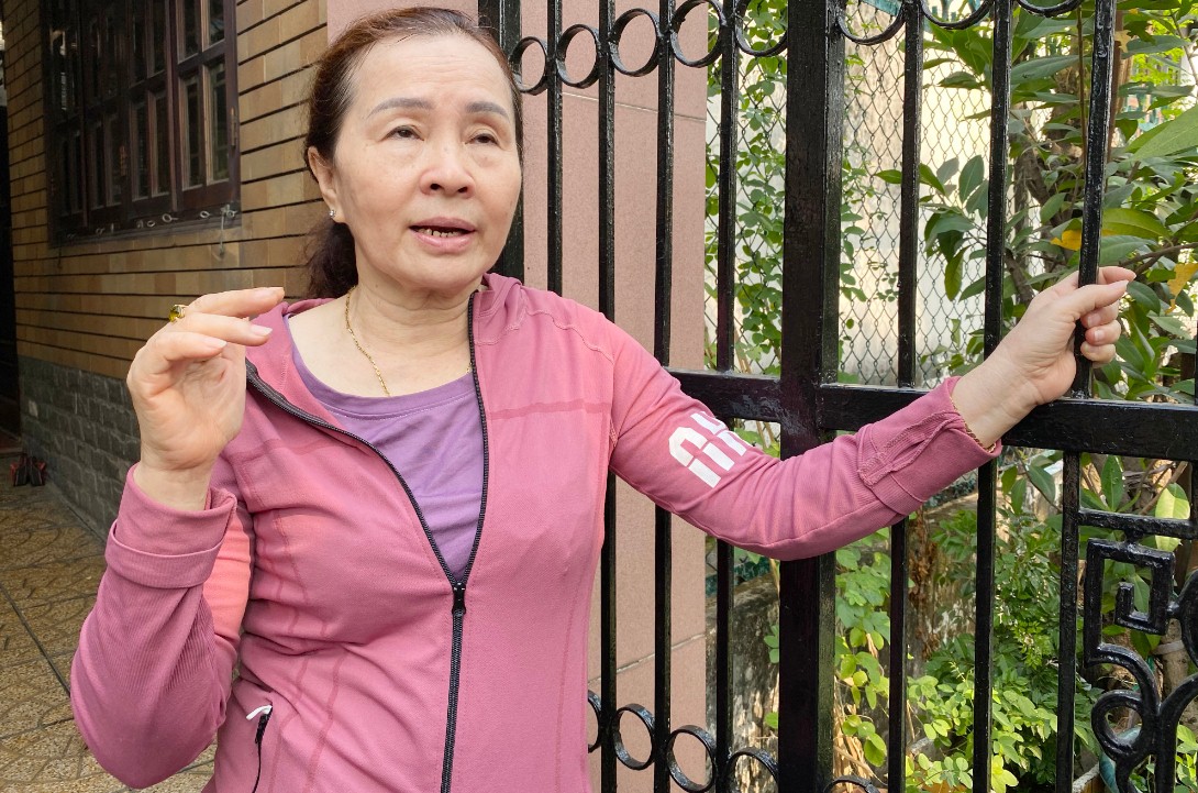 Nhân chứng kể lại sự việc. Ảnh: Zing