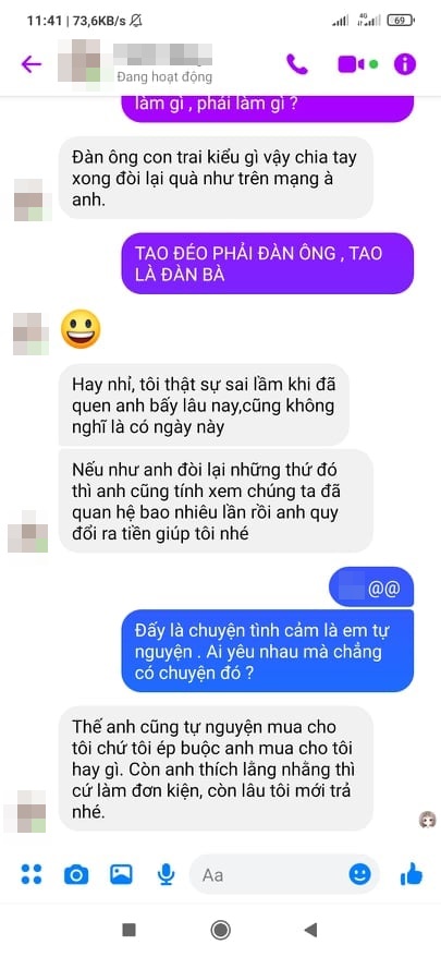 Nam thanh niên chia tay đòi bạn gái 80 triệu tiền quà và cú 'lật kèo' ngoài tưởng tượng - Ảnh 2 Nam thanh niên chia tay đòi bạn gái 80 triệu tiền quà và cú 'lật kèo' ngoài tưởng tượng - Ảnh 2