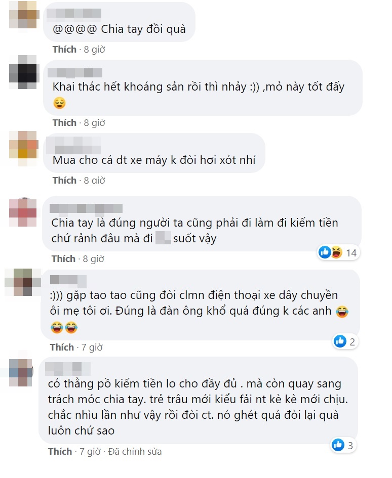 Những bình luận của dân mạng. Ảnh chụp màn hình Những bình luận của dân mạng. Ảnh chụp màn hình