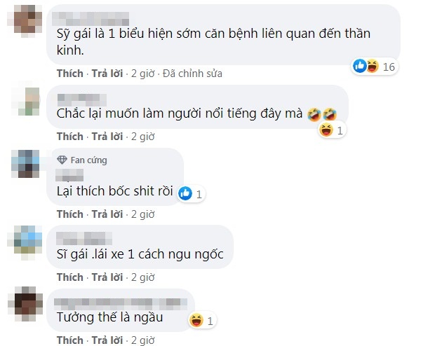 Những bình luận của dân mạng. Ảnh chụp màn hình