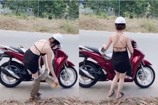 Ảnh chụp từ clip