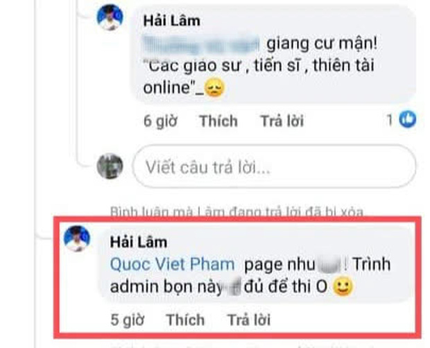 Lời bình luận của thí sinh đường lên đỉnh Olympia gây tranh cãi. Ảnh: Internet Lời bình luận của thí sinh đường lên đỉnh Olympia gây tranh cãi. Ảnh: Internet