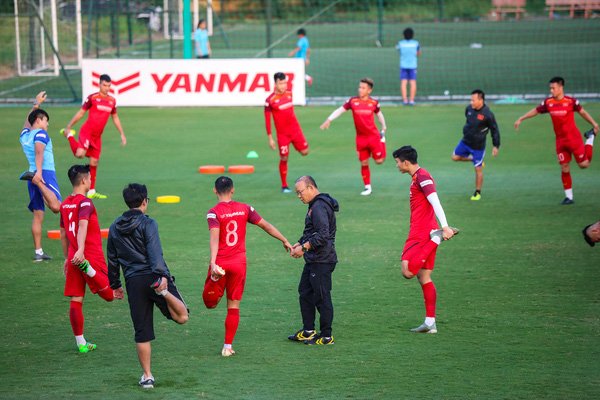 ĐT Việt Nam đang tích cực tập luyện chuẩn bị cho VL World Cup 2022. Ảnh: Internet ĐT Việt Nam đang tích cực tập luyện chuẩn bị cho VL World Cup 2022. Ảnh: Internet