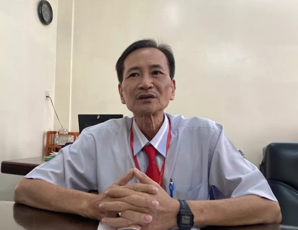 ầy Phạm Ngọc Đoán, Phó hiệu trưởng trường THPT Nguyễn Khuyến thông tin về sự việc. Ảnh: Người Lao Động ầy Phạm Ngọc Đoán, Phó hiệu trưởng trường THPT Nguyễn Khuyến thông tin về sự việc. Ảnh: Người Lao Động