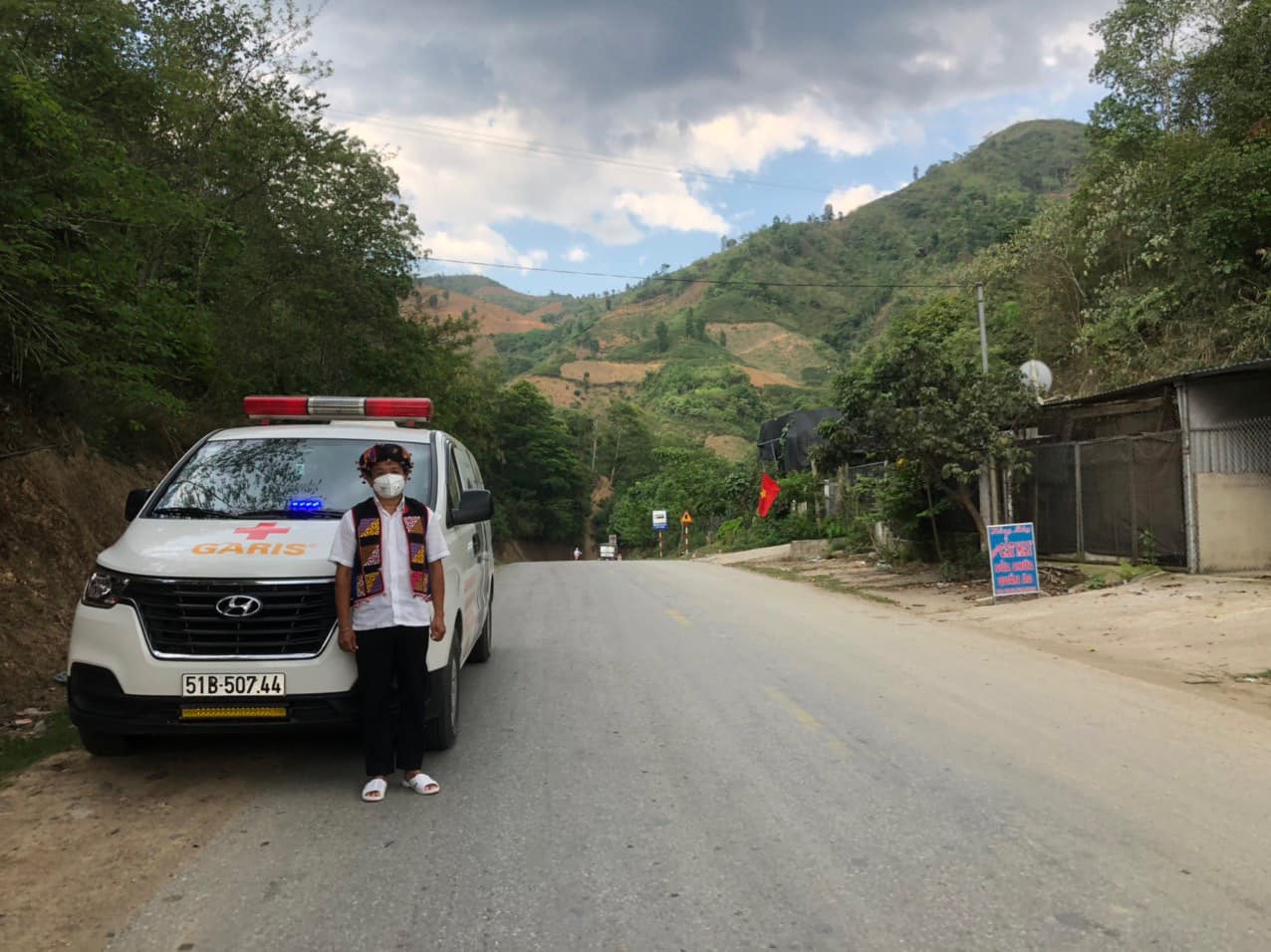 Ông Đoàn Ngọc Hải sẽ trở về TP.HCM và tiếp tục thực hiện các công việc thiện nguyện. Ảnh: FBNV