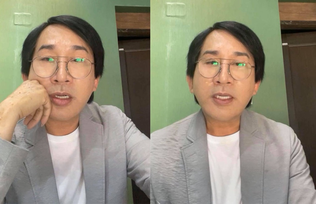 Nghệ sĩ Kim Tử Long cũng từng có buổi livestream để nói về vấn đề tương tự. Ảnh: Internet