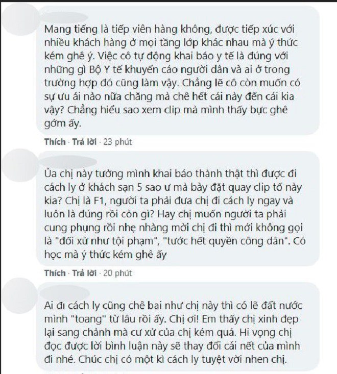 Dân mạng để lại bình luận trong đoạn clip này. Dân mạng để lại bình luận trong đoạn clip này.