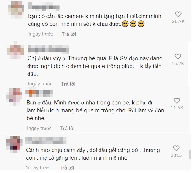 Mẹ trẻ lo đi mưu sinh, chốt cửa phòng trọ để con lại một mình: 'Vì cuộc sống nên đành vậy' - Ảnh 4 Mẹ trẻ lo đi mưu sinh, chốt cửa phòng trọ để con lại một mình: 'Vì cuộc sống nên đành vậy' - Ảnh 4