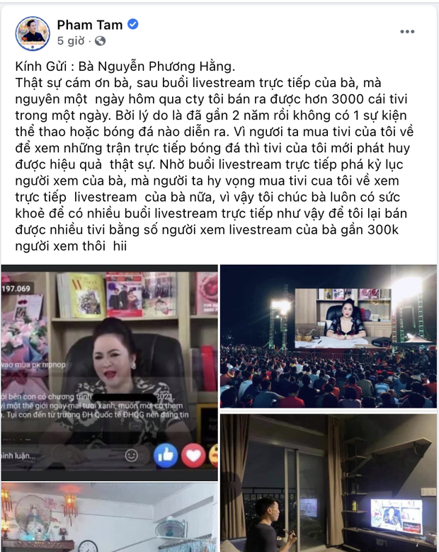 Bài chia sẻ đầy hóm hỉnh của CEO Tập đoàn điện tử Asanzo. Ảnh: Internet Bài chia sẻ đầy hóm hỉnh của CEO Tập đoàn điện tử Asanzo. Ảnh: Internet