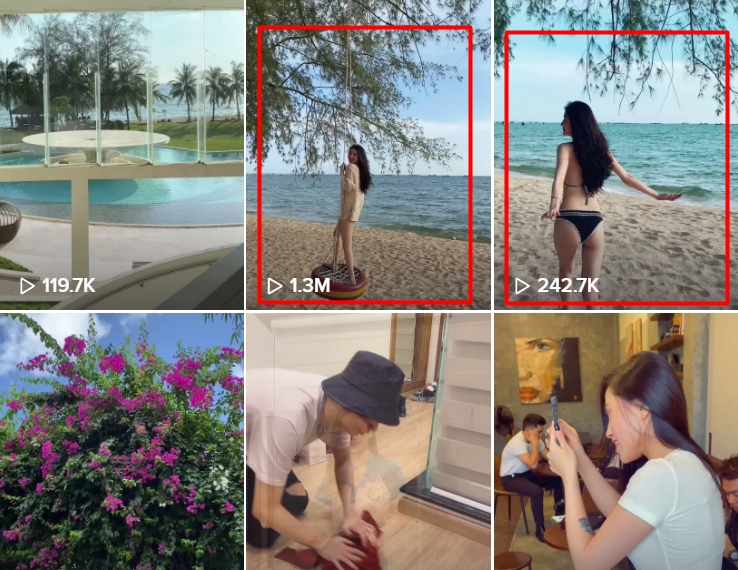 Diễn viên Anh Thư bị dân tình liên tục 'xin link': Xuất hiện thêm hàng loạt clip trên bãi biển Diễn viên Anh Thư bị dân tình liên tục 'xin link': Xuất hiện thêm hàng loạt clip trên bãi biển